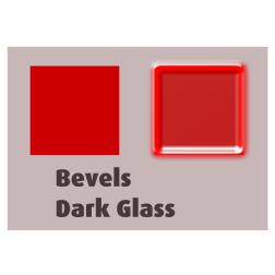 Bevels Dark Glass 
