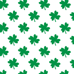 Green clover pattern background