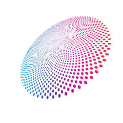 Dotted pattern shape