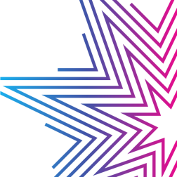 Star shape white background