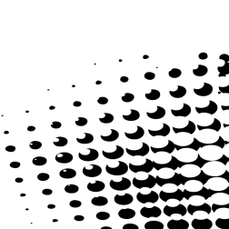 Black white halftone background