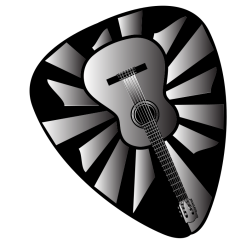 Acoustic guitar clip art