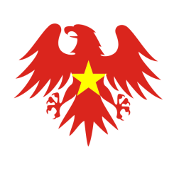 Vietnamese flag heraldic eagle