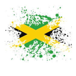 Jamaican flag ink sp.ash