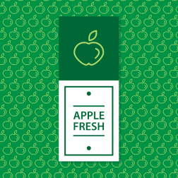Fresh apple wallpaper background