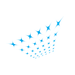 Blue pattern logotype concept clip art
