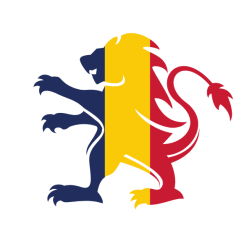 Chad flag heraldic lion