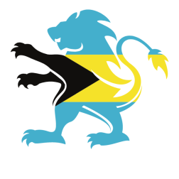 Bahamas flag heraldic lion