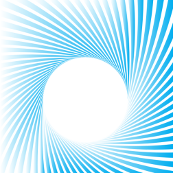 Blue sunbeams background art
