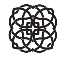 Tribal knot black color