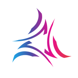 Tribal triangular logo