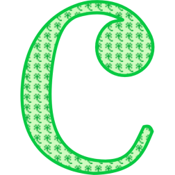Time Signature Common Time Green Color