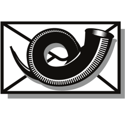 Postal sign clip art