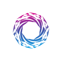 Circular logo design concept