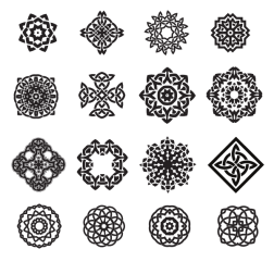 Ornaments vector pack