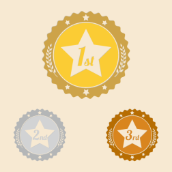 Award decals clip art