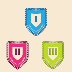 Awards badges