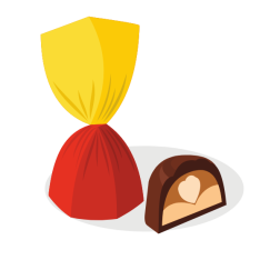 Candies and chocolates