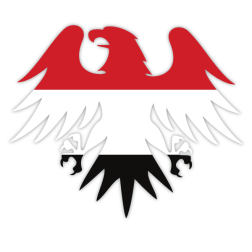 Yemen flag heraldic eagle