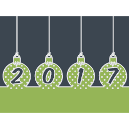 2017 New Year background