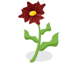 Flower vector clip art