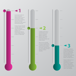 Infographic lab bars
