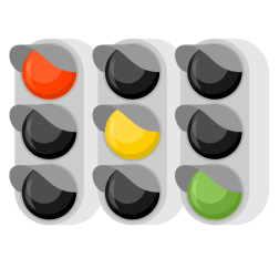 Traffic lights clip art