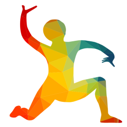 Exercise fitness yoga silhouette