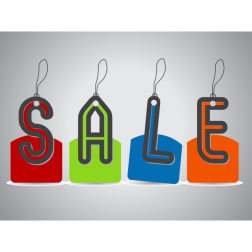 Sale banner background