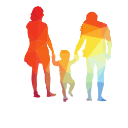 Family with a kid