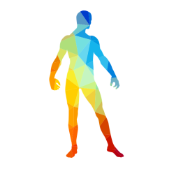 Man standing silhouette