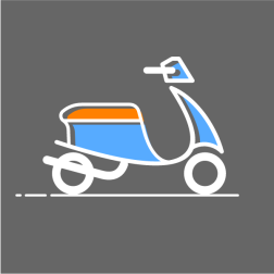 Scooter city motorbike