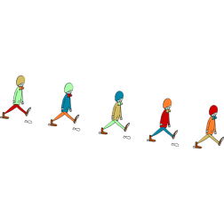 Walk in the footsteps