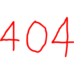 Web site 404 error
