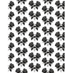 Black roses seamless pattern