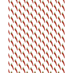 Chili pepper seamless pattern background