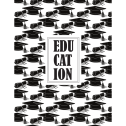 Education seamless pattern design