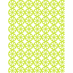 Lemon slices seamless pattern
