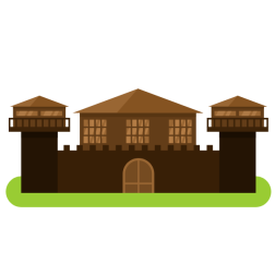 Medieval prison building