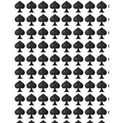 Spades symbol pattern