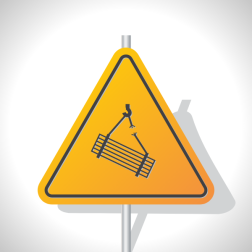 Warning overhead load