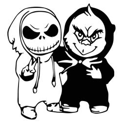 Cute Grinch SVG