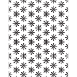 Snowflakes pattern wallpaper