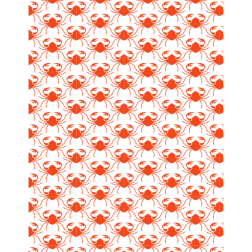 Crabs seamless pattern