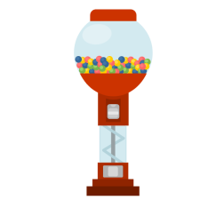Gumball vending machine