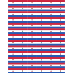 Paraguay flag seamless pattern