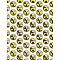Radiation seamless pattern