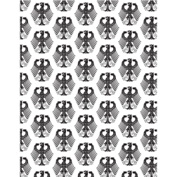 Heraldic eagle semless pattern