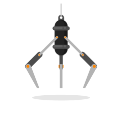 Robotic claw arm