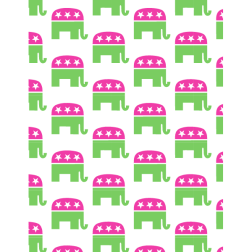 Republican party seamless pattern